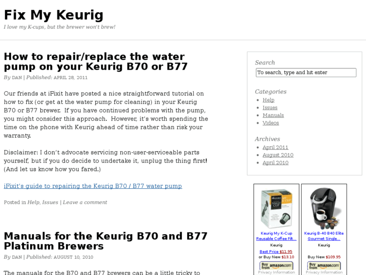 www.fixmykeurig.com