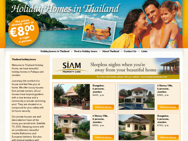 www.holidayhomesinpattaya.com