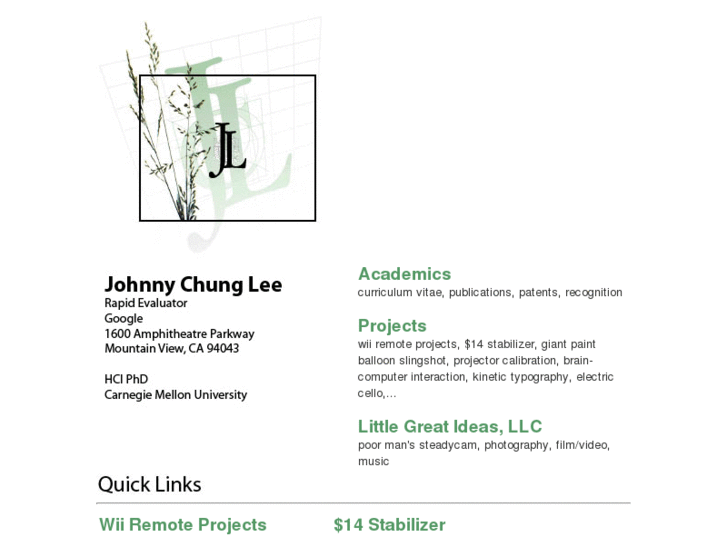 www.johnnylee.net