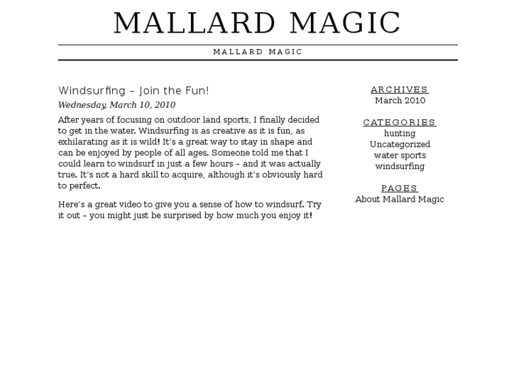 www.mallardmagic.com