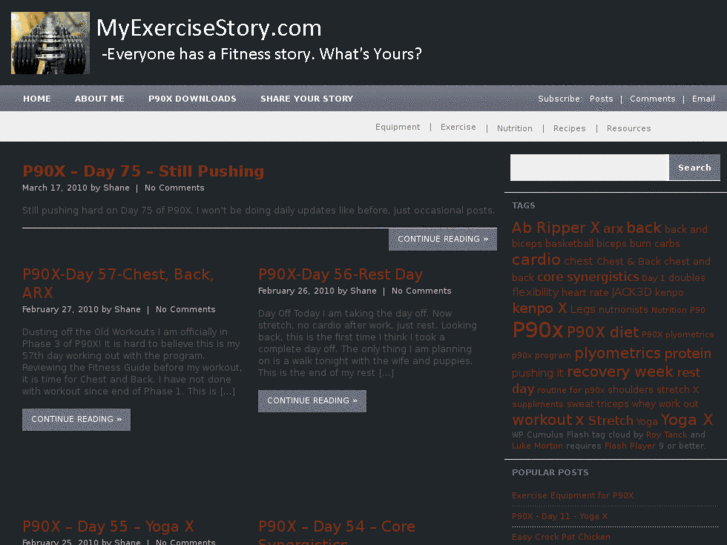 www.myexercisestory.com