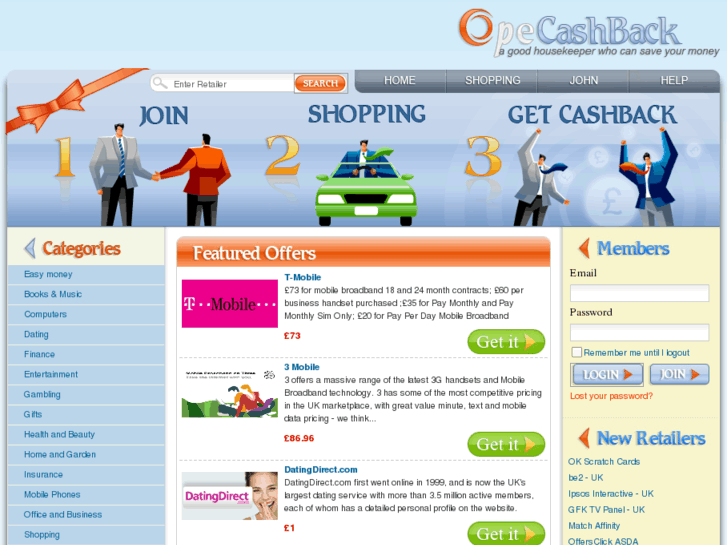 www.opecashback.com