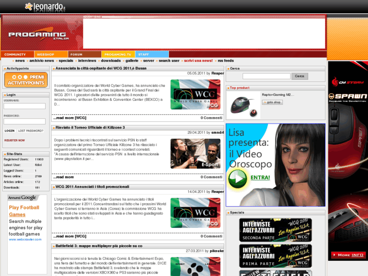 www.progaming.it