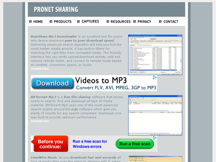 www.pronetsharing.com