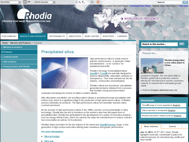 www.rhodia-silicas.com