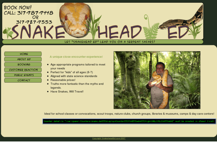 www.snakeheaded.com