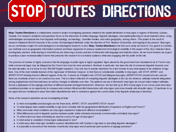 www.stoptoutesdirections.org