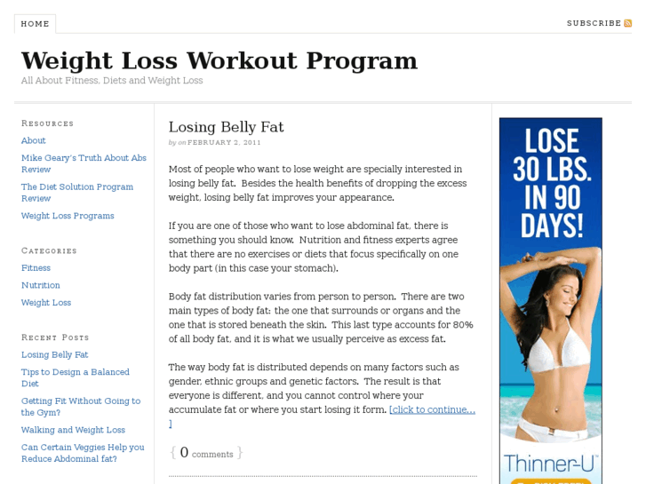 www.weightlossworkoutprogram.com