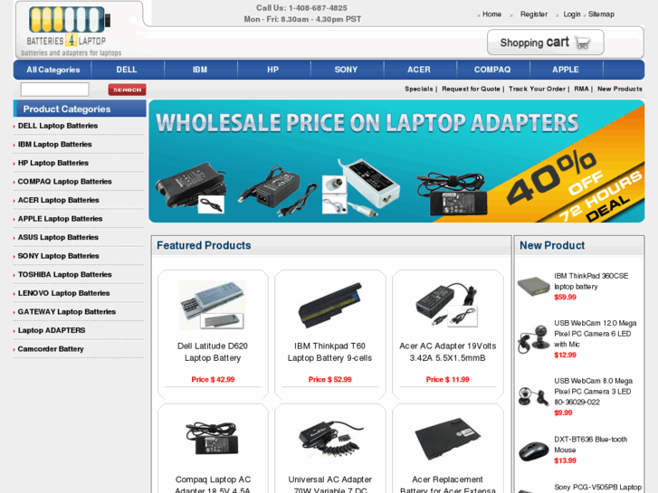 www.batteries4laptop.com