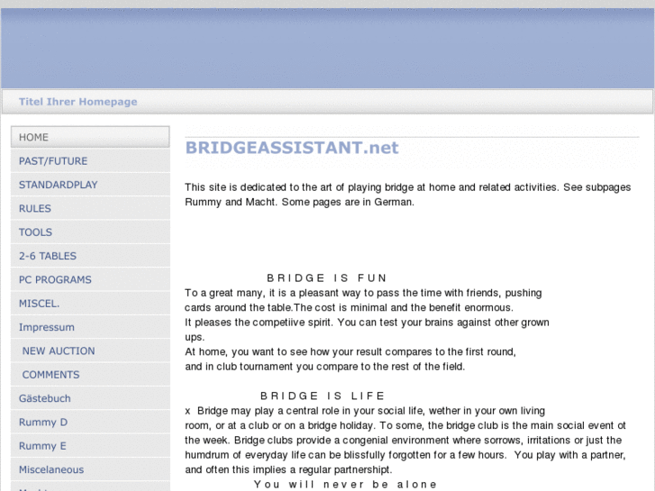 www.bridgeassistant.net