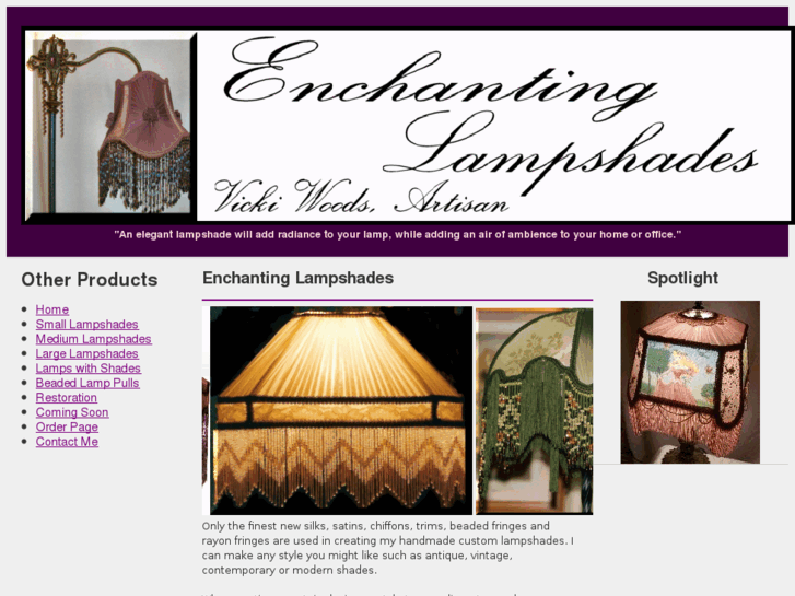 www.enchantinglampshades.com