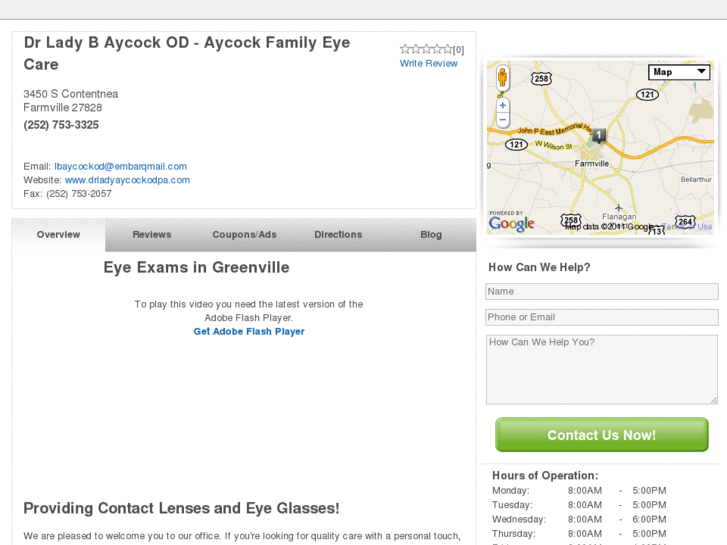 www.greenvilleeyeexams.com