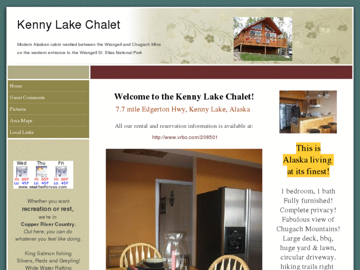 www.kennylakechalet.com