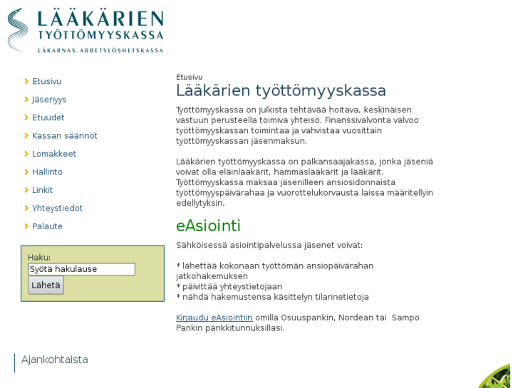 www.laakarientkassa.fi