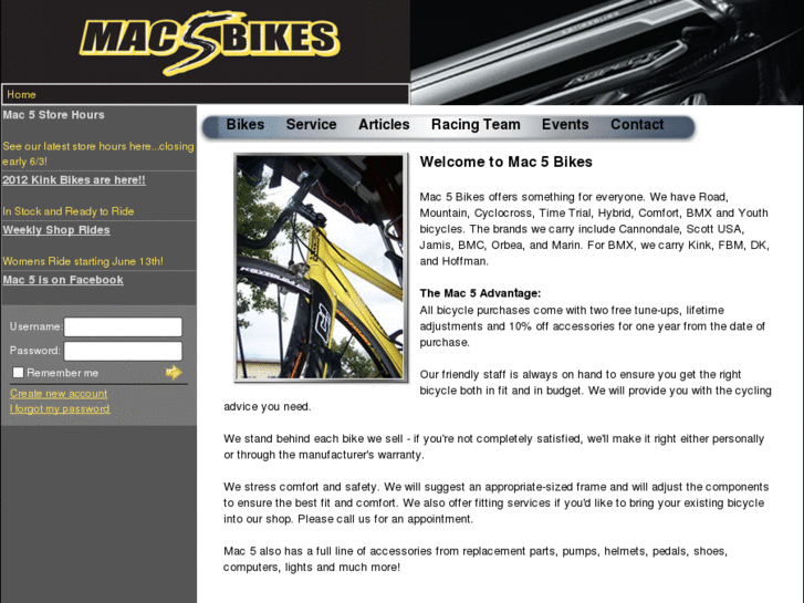 www.mac5bikes.com