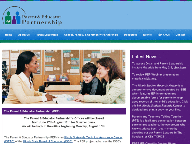 www.parentandeducatorpartnership.com