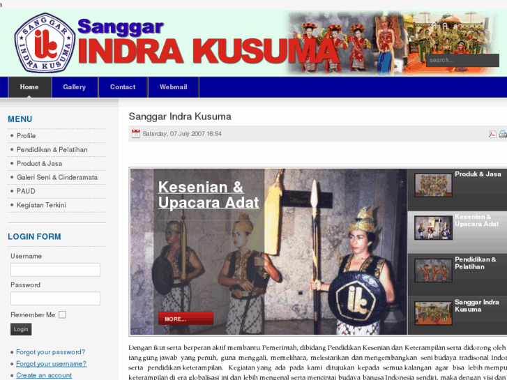 www.sanggar-indrakusuma.com