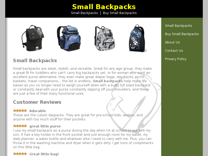 www.smallbackpacks.org