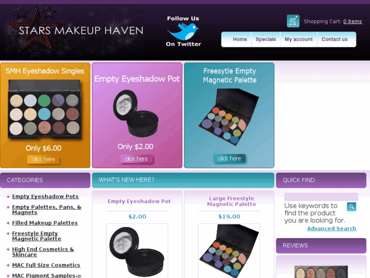 www.starsmakeuphaven.com