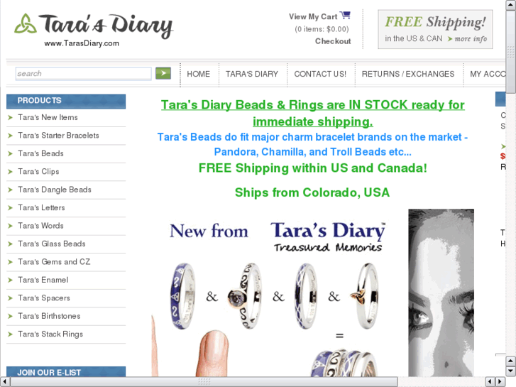 www.taras-diary-charm-bracelet.com