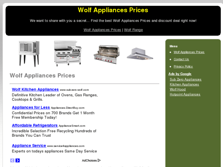 www.wolfappliancesprices.net