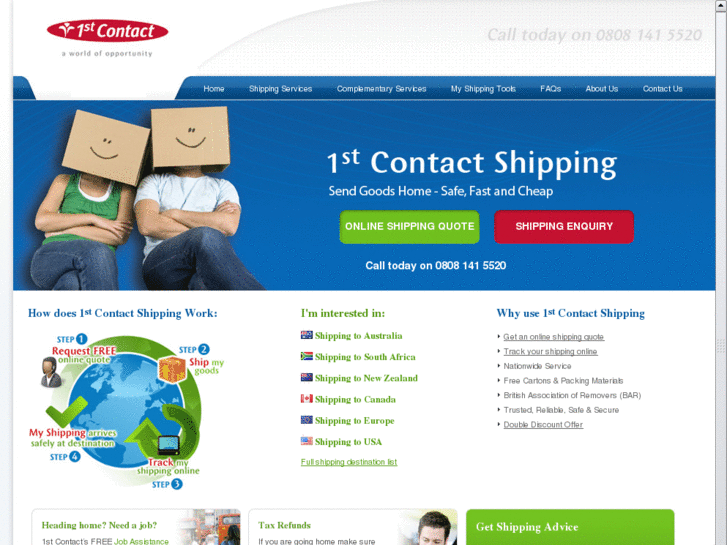 www.1stcontact-shipping.com