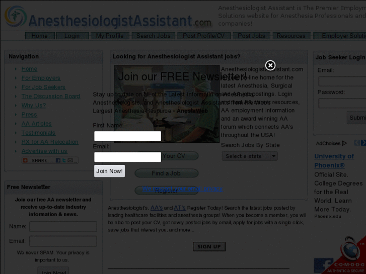 www.anesthesiologistassistantjob.com