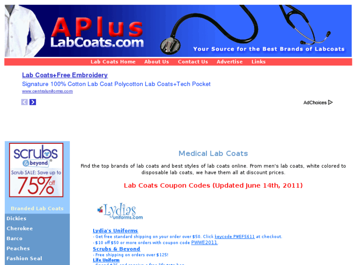 www.apluslabcoats.com