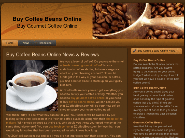 www.buycoffeebeansonline.net