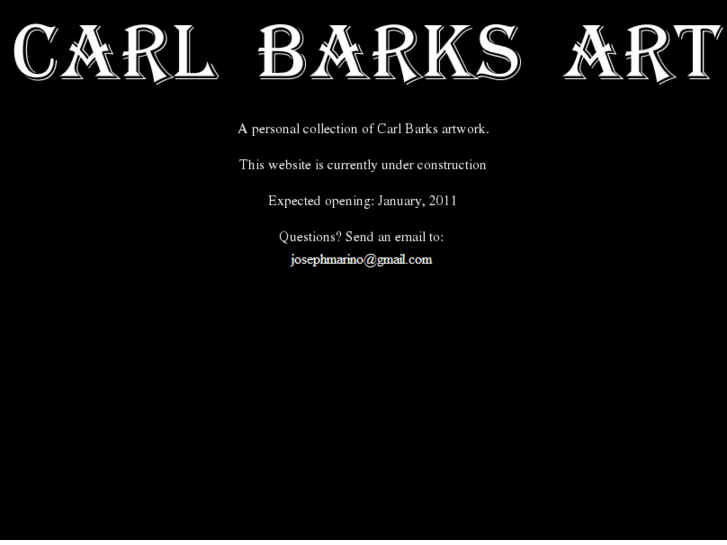 www.carlbarksart.com