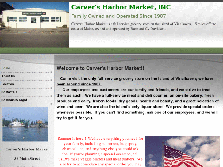 www.carversharbormarket.com