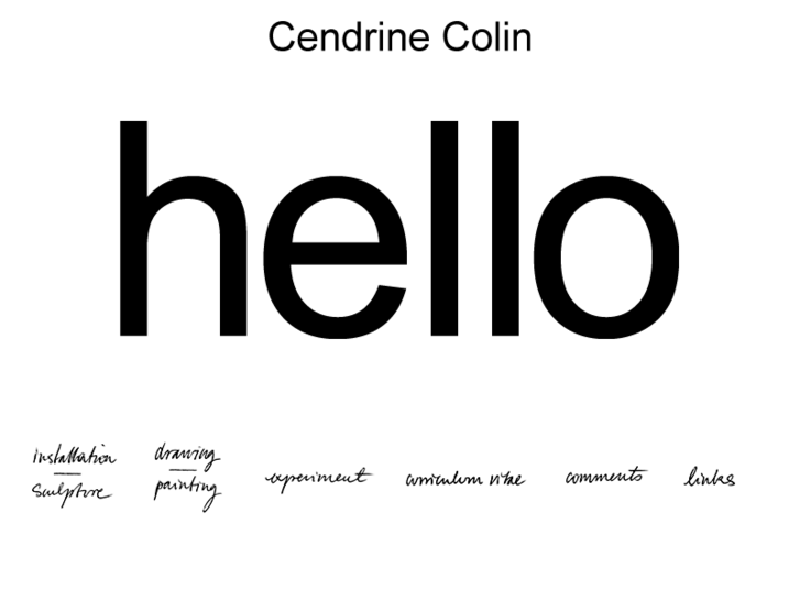 www.cendrinecolin.com