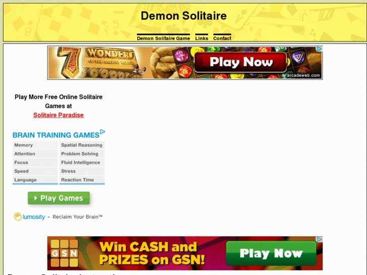 www.demonsolitaire.com