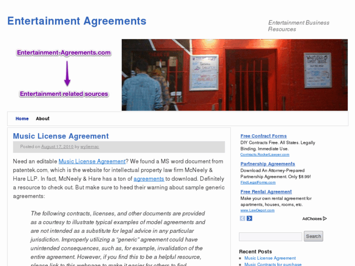 www.entertainment-agreements.com