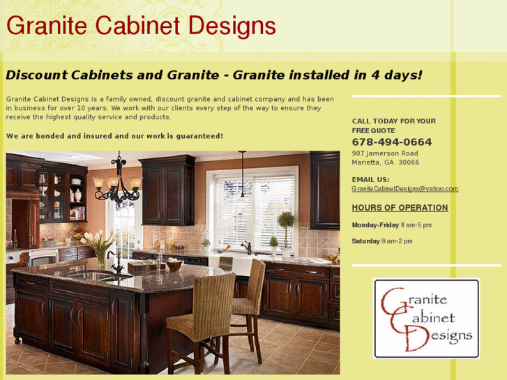 www.granitecabinetdesigns.com