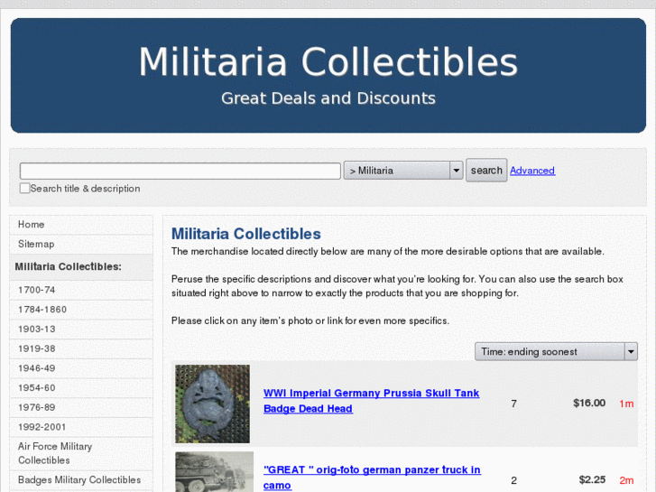 www.militariacollectibles.org