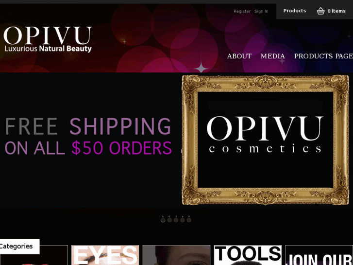 www.opivucosmetics.com