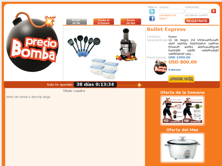 www.preciobomba.com