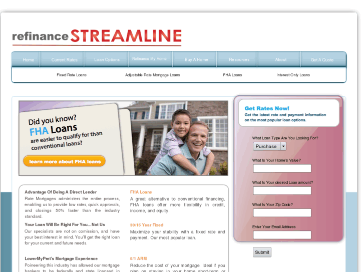 www.refinancestreamline.net