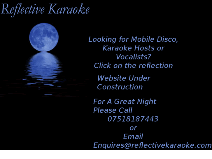 www.reflectivekaraoke.com