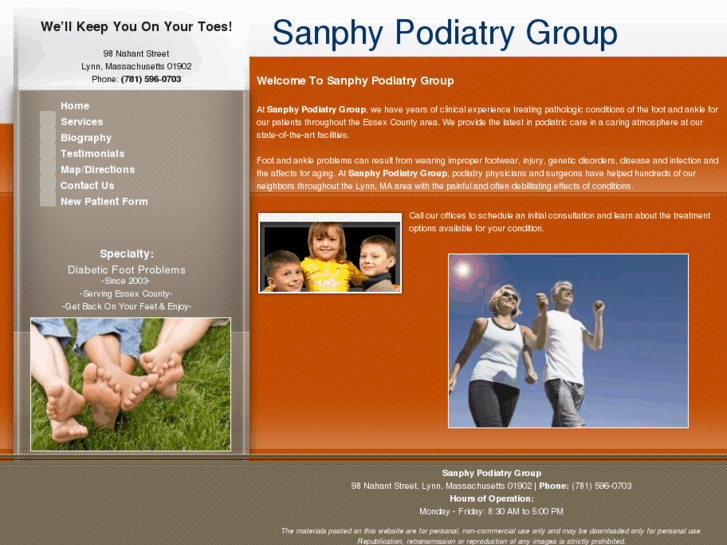 www.sanphypodiatry.com