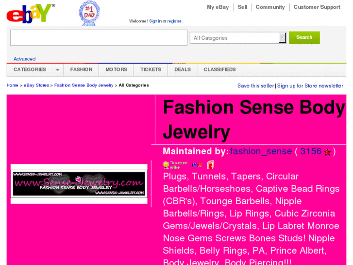 www.sense-jewelry.com