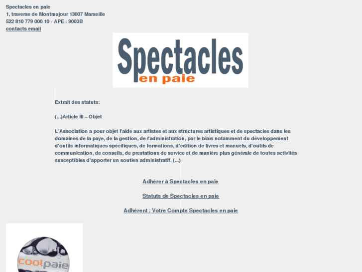 www.spectaclesenpaie.org