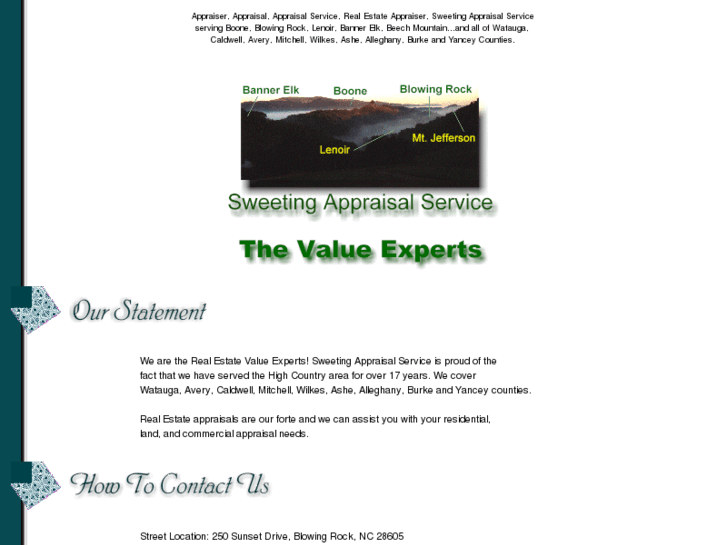 www.sweetingappraisal.com