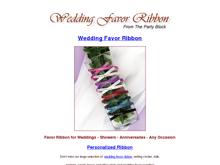 www.wedding-favor-ribbon.com