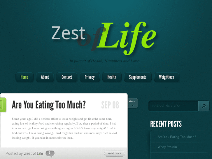 www.zestoflife.info