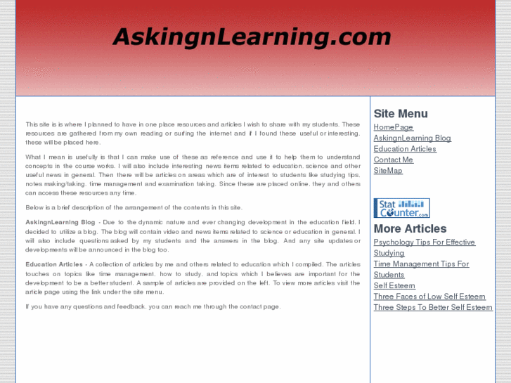 www.askingnlearning.com