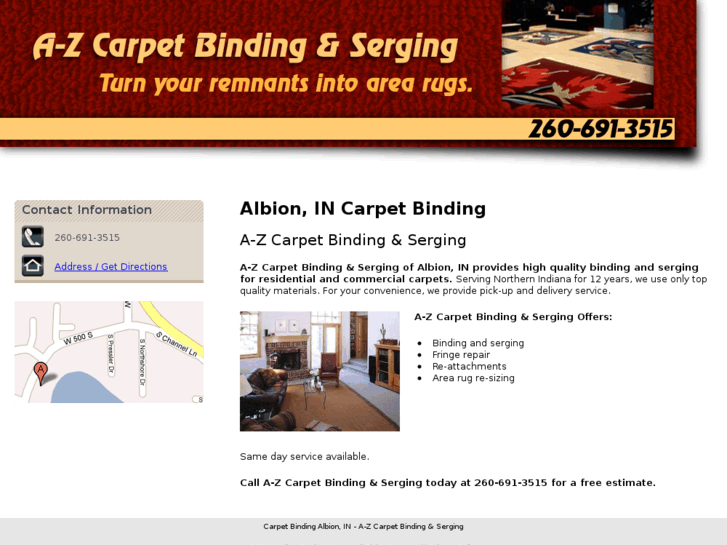 www.atozcarpetbinding.com