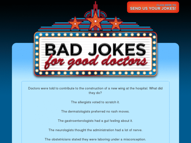 www.badjokesforgooddoctors.com