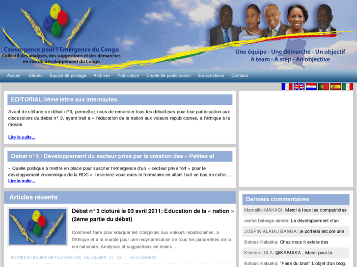 www.convergencepourlemergenceducongo.org